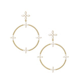 Radiant Beaded Statement Earrings