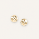 Eclipse Ball Stud Earrings