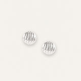 Eclipse Ball Stud Earrings