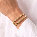 Solaris Mini Cuff Bracelet in Silver