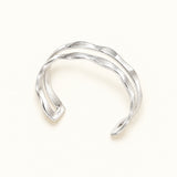 Solaris Mini Cuff Bracelet in Silver