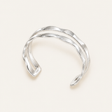 Solaris Mini Cuff Bracelet in Silver