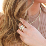 Just Dance Ring in Gold