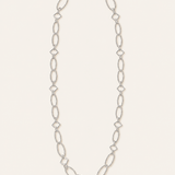 Horizon Chain Necklace in Silver