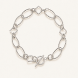 Horizon Chain Bracelet in Silver