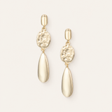 Horizon Drop Earrings in Gold