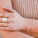 Just Dance Ring in Gold