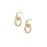 Legacy Link Earrings in Gold