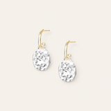 Horizon Mini Drop Earrings in Gold/Silver