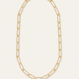 Horizon Chain Layering Necklace in Gold
