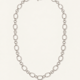 Solaris Chain Necklace in Silver