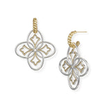 Heritage Statement Earrings in Gold/Silver