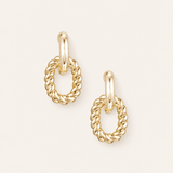 Legacy Link Earrings in Gold