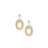 Legacy Link Earrings in Gold/Silver
