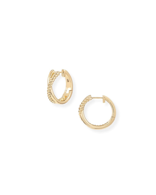 Legacy Mini Hoop Earrings in Gold