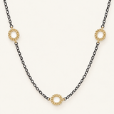 Legacy Chain Necklace in Gold/Black