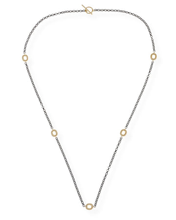 Legacy Chain Necklace in Gold/Black