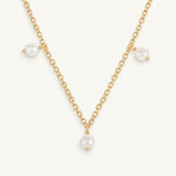 Botanic Station Necklace in Pearl