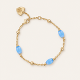 Botanic Station Bracelet in Blue Chalcedony