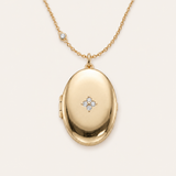 Legacy Locket Necklace in Gold