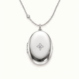 Legacy Locket Necklace in Silver