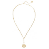 She's Spicy Lariat Initial Necklace