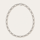 Carry On Cross Necklace in Silver