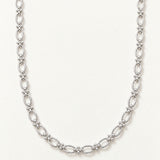 Carry On Cross Necklace in Silver