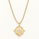 Legacy Coin Pendant Necklace in Gold