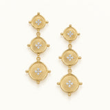 Legacy Coin Statement Earrings in Gold