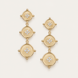 Legacy Coin Statement Earrings in Gold