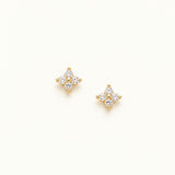 Legacy Petite Stud Earrings in Gold