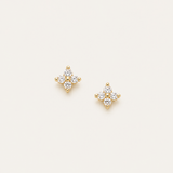 Legacy Petite Stud Earrings in Gold