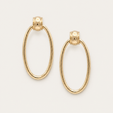 Harbor Hoop Earrings in Gold
