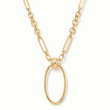 Harbor Pendant Neckalce in Gold