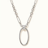 Harbor Pendant Necklace in Silver