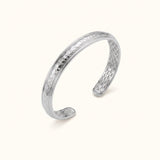 Golden Hour Cuff Bracelet in Silver