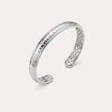 Golden Hour Cuff Bracelet in Silver