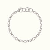 Carry On Bracelet in Silver