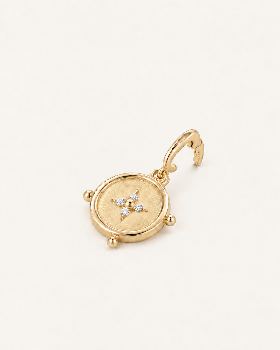 Legacy Coin Charm in Gold