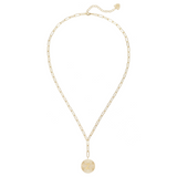 She's Spicy Lariat Initial Necklace