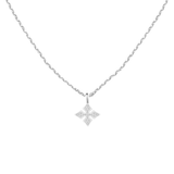 Shine Bright Cross Necklace Silver