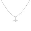 Shine Bright Cross Necklace Silver