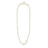 She's Spicy Mini Chain Link Necklace Gold