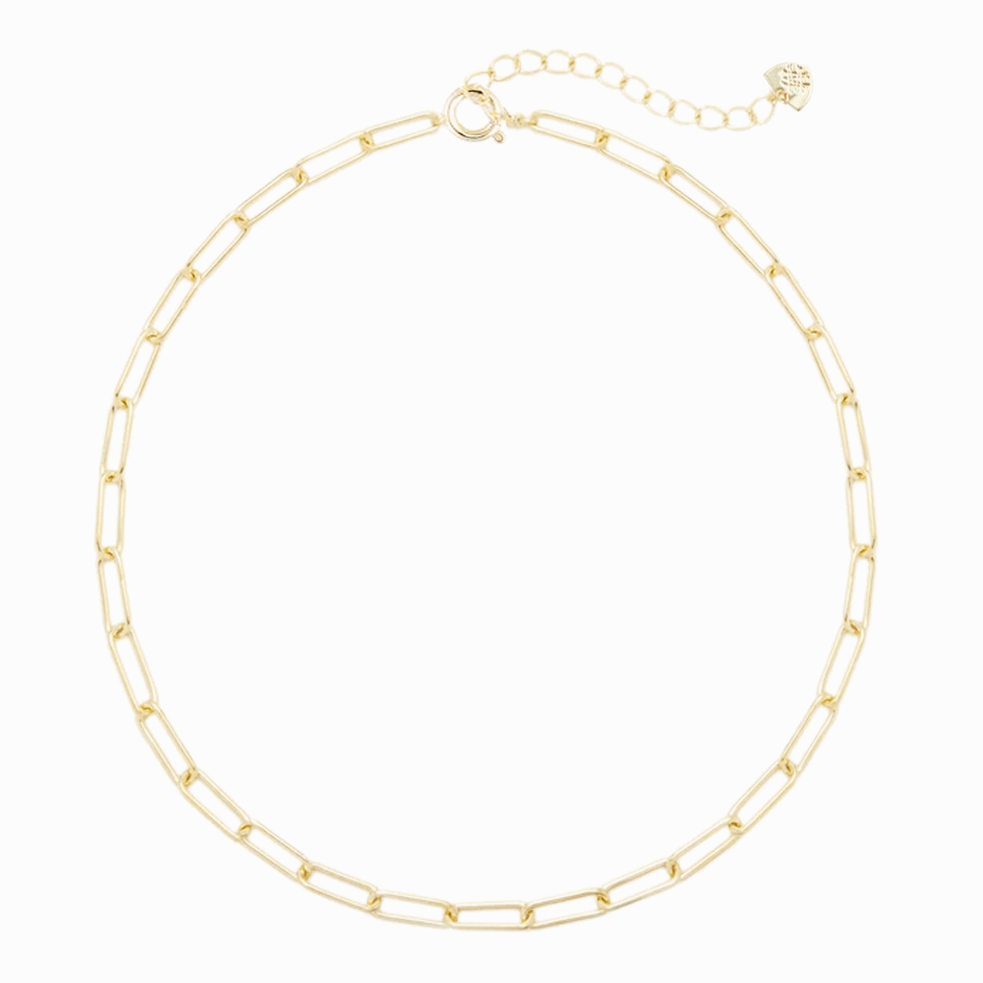Chain Layering Necklace in Gold