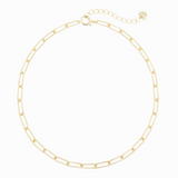 Chain Layering Necklace in Gold