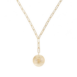 She's Spicy Lariat Initial Necklace