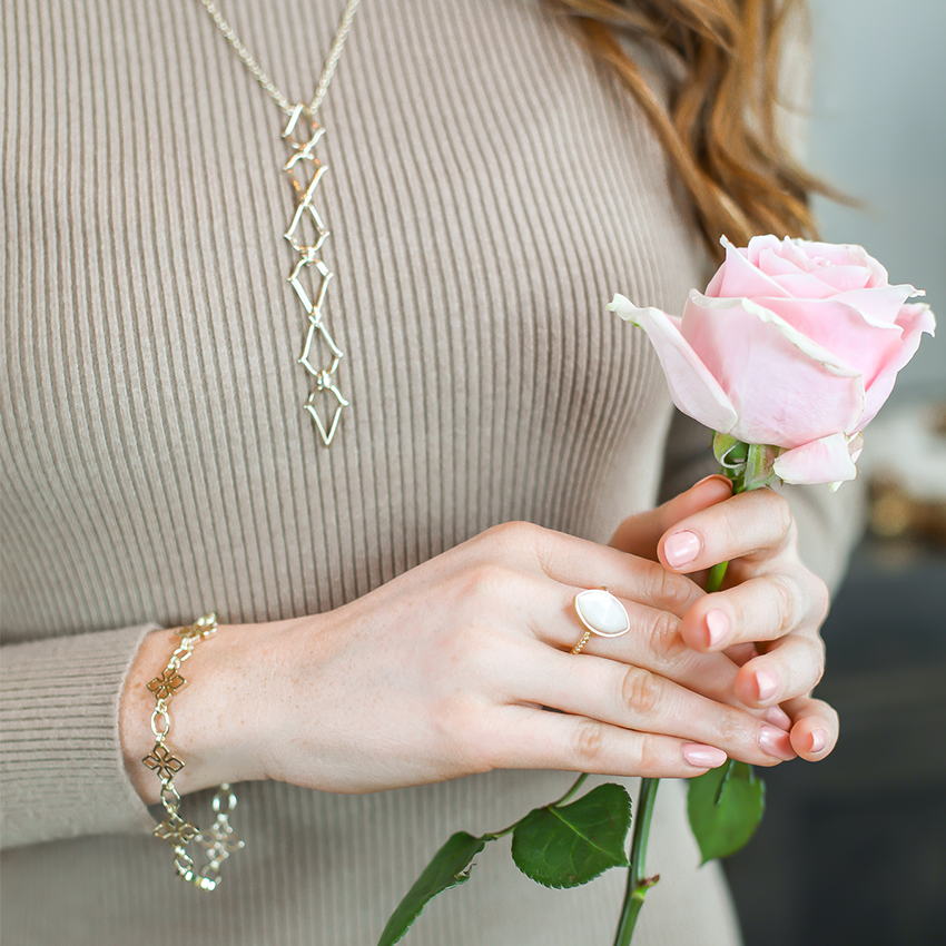 Grace Link Bracelet Silver
