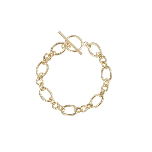 Solaris Chain Bracelet in Gold