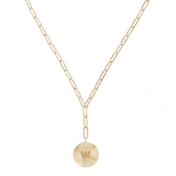 She's Spicy Lariat Initial Necklace